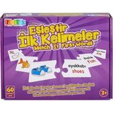Cotton Soft EDU-1015 Eşleştir Ilk Kelimeler -Chiva - Çok Renkli