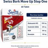 Cotton Soft Swiss Bork Move Up Step One Glukozamin Kompleksi 60 Tablet - Çok Renkli