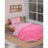 Cotton Store Tek Kişilik Wellsoft Uyku Seti - Pembe