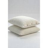 cottoncloth Yastık Kılıfı 50x70 cm 4 Kat Müslin 2 Adet %100 Pamuk Nefes Alan Terletmeyen Yumuşak Doku