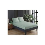 Cottonest Pamuk Saten Lastikli Çarşaf Seti 2 Yastıklı 180 x 200