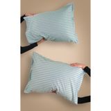 Cottonest Saten Yastık Kılıfı Kapaklı 2 Adet 50x70 Cm