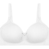 Cottonhill Bra - Celina | Beyaz Balensiz Kaplı Toparlayıcı Minimizer Büyük Beden Kadın Sütyen - 100C