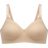 Cottonhill Bra - Fiora | Ten Büyük Beden Balensiz Pamuklu Ayarlanabilir Askılı Kadın Sütyen - 110C