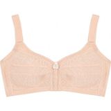 Cottonhill Bra -Rosina | Ten Büyük Beden Dantelli Balensiz Minimizer Ayarlanabilir Askılı Kadın Sütyen - 110C