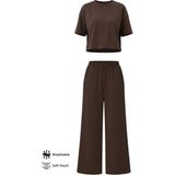Cottonhill Premium - Sway Collection | Kahverengi Modal Kadın Eşofman Takımı