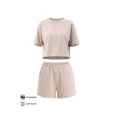 Cottonhill Premium - Sway Collection | Vizon Modal Şortlu Kadın Eşofman Takımı