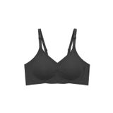 Cottonhill Seamless Bra - Alure | Siyah Lazer Kesim Balensiz Perfore Detaylı Dikişsiz Kadın Sütyen