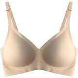 Cottonhill Seamless Bra - Pure | Ten Lazer Kesim Dikişsiz Ayarlanabilir Askılı Balensiz Kadın Sütyen - 85B