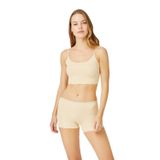 Cottonhill Ten Basic Lazer Kesim Dikişsiz Kadın Boxer Külot