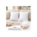 cottonkoza tekstil örme san. ve tic. ltd. şti. 2'li Ultra Dolgun Elyaf Kırlent İçi Yastık , Yıkanabilir