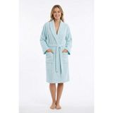 Cottonverse Şalyaka Bornoz – %100 Pamuk, Unisex - S - M - Mint
