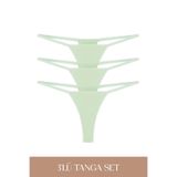 Cotvie Mint Pamuklu Tanga 3'lü Set Külot