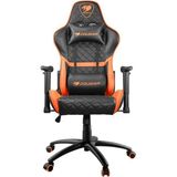 Cougar Armor One Siyah/Turuncu Oyuncu Koltuğu