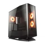 Cougar FV270 RGB CGR-58M6B-RGB ARGB Fanlı Siyah E-ATX Gaming Bilgisayar Kasası