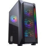 Cougar MX410 Mesh-G Rgb Kasa (Cougar XTC650 650W 80+ Power Supply) - Siyah - Beyaz - yok