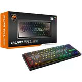 Cougar Puri Tkl Rgb Blue Switch Kablolu Mekanik Oyuncu Klavyesi - Teşhir Vitrin