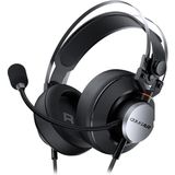 Cougar VM410 Iron Hafif 3.5MM Gaming Kulaklık Var Mikrofon Özellikli Oyun İçin Tasarlandı - Siyah