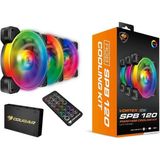 Cougar Vortex 3X120MM Rgb Spb Kasa Fan Kiti - Siyah