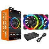 Cougar Vortex RGB FCB Kasa Fanı (CF-V12SET-FCBRGB)