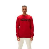 Counter Crewneck Crimson Red Kırmızı Baskılı Erkek Sweatshirt
