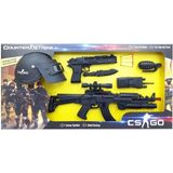 Counter Strike Csgo 12+ Yaş İçin Siyah Tabanca Oyuncak Silahlar ve Teçhizat Oyun Seti