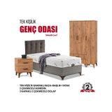 Country Genç Odası Takımı 3'lü Set Beyaz