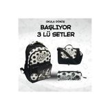COUPELLA 3LÜ SET İLKOKUL BESLENMELİ TAKIM ÇANTASI KALEMLİK BESLENME