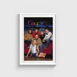Coupling Dizi Posteri Tablo Çerçeveli Poster Duvar Dekorasyonu - 50 x 70 - Beyaz Çerçeveli