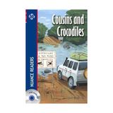 COUSINS AND CROCODILES + CD (NUANCE READERS LEVEL-1) - JANE BOWRING