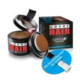 COVER HAIR make up Orta kahverengi (4 g). kaş, sakal ve saç diplerinin kapatılması için pudra