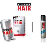 Cover Hair Saç Fiber 14 Gram ve Saç Fiber Sabitleyici Fixing Spray 100ML - Siyah