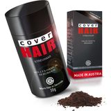 Cover Hair Saç Fiberi Dolgunlaştırıcı Kellik Kapatıcı Toz (Topik Tozu) 30GR. - Koyu Kahve 3-4