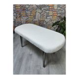 COVER TEKSTİL Bohem yeni model sandalyesi kılıfı jakar PUF BENCH KILIFI