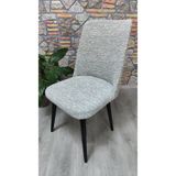 COVER TEKSTİL Büyük oval sandalye kılıfı jakar kumaş