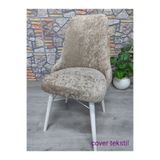COVER TEKSTİL KOLLU SANDALYE KILIFI KADIFE KUMAŞ