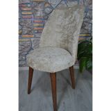 COVER TEKSTİL RETRO KADIFE SANDALYE KILIFI ÖRTÜSÜ