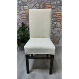 COVER TEKSTİL SANDALYE KILIFI ÖRTÜSÜ düz klasik model sandalye kılıfı