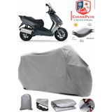 Coverall Aprilia Leonardo 250 Gri Motorsiket Brandası Motor Örtüsü Çadır Su Geçirmez Motosiklet Kılıfı Motor Brandası - Gri- Arka Çanta UYUMSUZ