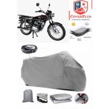 Coverall Arora Ar 100-8 Klasik Tel Arka Çanta Uyumlu (Gri) Motorsiket Brandası Motor Örtüsü Çadır Su Geçirmez Motosiklet Kılıfı Motor Brandası - Gri- Arka Çanta UYUMLU