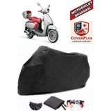 Coverall Arora Mojito 50 Siyah Motorsiket Brandası Motor Örtüsü Çadır Su Geçirmez Motosiklet Kılıfı Motor Brandası - Siyah- Arka Çanta UYUMSUZ