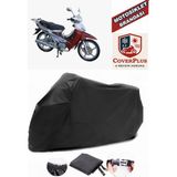 Coverall Asya As 100-8 Siyah Motorsiket Brandası Motor Örtüsü Çadır Su Geçirmez Motosiklet Kılıfı Motor Brandası - Siyah- Arka Çanta UYUMSUZ