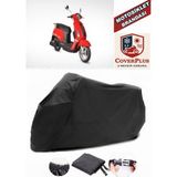 Coverall Asya SCOOTURK-100 Siyah Motorsiket Brandası Motor Örtüsü Çadır Su Geçirmez Motosiklet Kılıfı Motor Brandası - Siyah- Arka Çanta UYUMSUZ