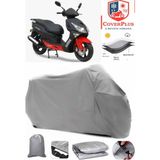 Coverall Asya Shark 150 Gri Motorsiket Brandası Motor Örtüsü Çadır Su Geçirmez Motosiklet Kılıfı Motor Brandası - Gri- Arka Çanta UYUMSUZ