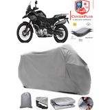 Coverall Bmw F 850 Gs Adventure Gri Motorsiket Brandası Motor Örtüsü Çadır Su Geçirmez Motosiklet Kılıfı Motor Brandası - Gri- Arka Çanta UYUMSUZ