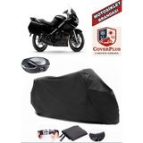 Coverall Cf Moto 650TK Siyah Arka Çanta Uyumlu Motorsiket Brandası Motor Örtüsü Çadır Su Geçirmez Motosiklet Kılıfı Motor Brandası - Siyah- Arka Çanta UYUMLU