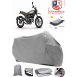 Coverall Ducati Scrambler Urban Enduro Gri Motorsiket Brandası Motor Örtüsü Çadır Su Geçirmez Motosiklet Kılıfı Motor Brandası - Gri- Arka Çanta UYUMSUZ