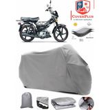 Coverall Falcon Flash 100 Gri Motorsiket Brandası Motor Örtüsü Çadır Su Geçirmez Motosiklet Kılıfı Motor Brandası - Gri- Arka Çanta UYUMSUZ