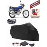 Coverall Honda Cgl 125 Siyah Arka Çanta Uyumlu Motorsiket Brandası Motor Örtüsü Çadır Su Geçirmez Motosiklet Kılıfı Motor Brandası - Siyah- Arka Çanta UYUMLU