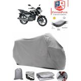 Coverall Kanuni Leopard Gri Motorsiket Brandası Motor Örtüsü Çadır Su Geçirmez Motosiklet Kılıfı Motor Brandası - Gri- Arka Çanta UYUMSUZ